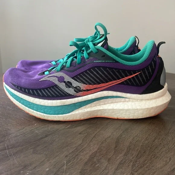 Women’s Saucony Endorphin Speed 2 Sz 9-1/2 - Picture 3 of 8